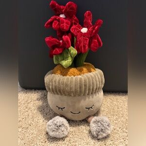 Greenhouse by Russ 12-inch Poinsettia Plant Plush